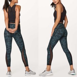 Lululemon Train Times Leggings Sz 10/25"